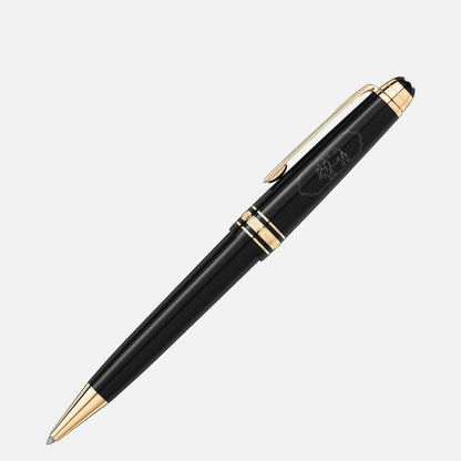 Montblanc Midsize balpen Meisterstück Around the World in 80 Days donkergrijs 128380