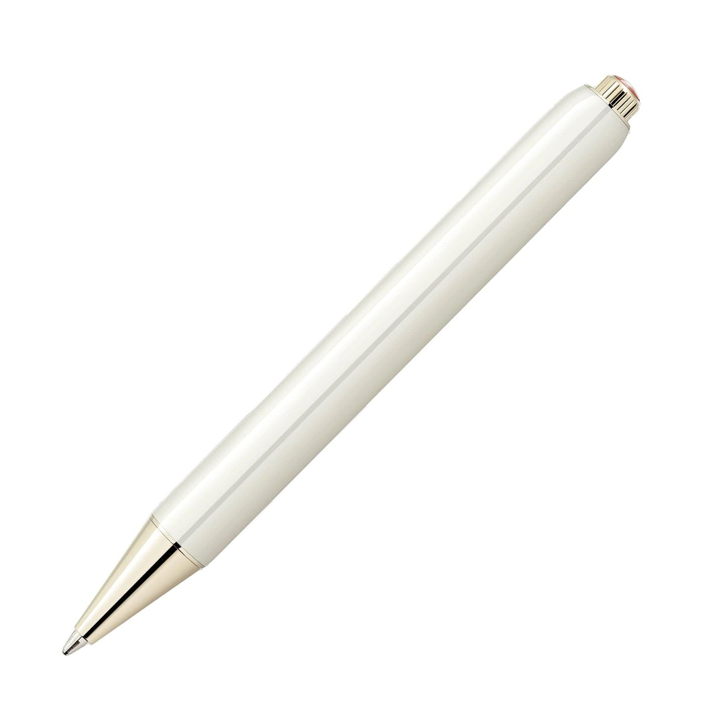 Montblanc balpen Montblanc Heritage Rouge et Noir “Baby” Speciale Editie ivoorkleurig 128123
