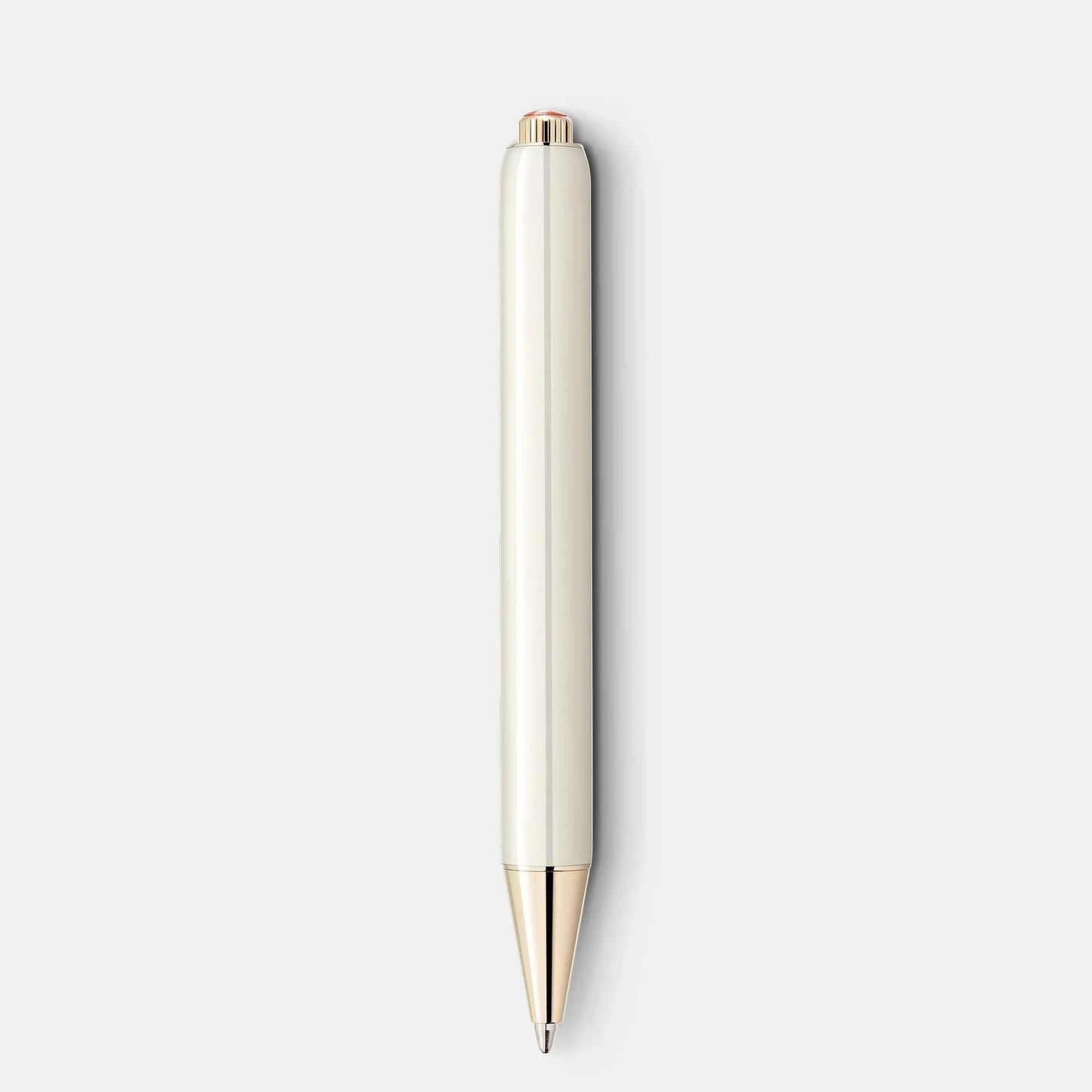 Montblanc balpen Montblanc Heritage Rouge et Noir “Baby” Speciale Editie ivoorkleurig 128123