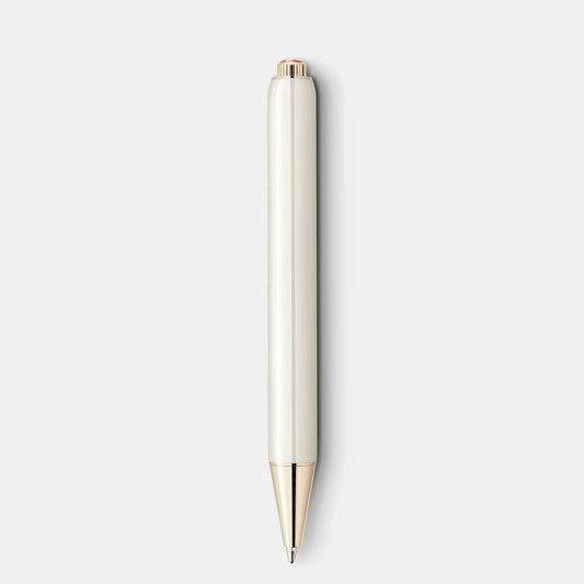 Montblanc balpen Montblanc Heritage Rouge et Noir “Baby” Speciale Editie ivoorkleurig 128123