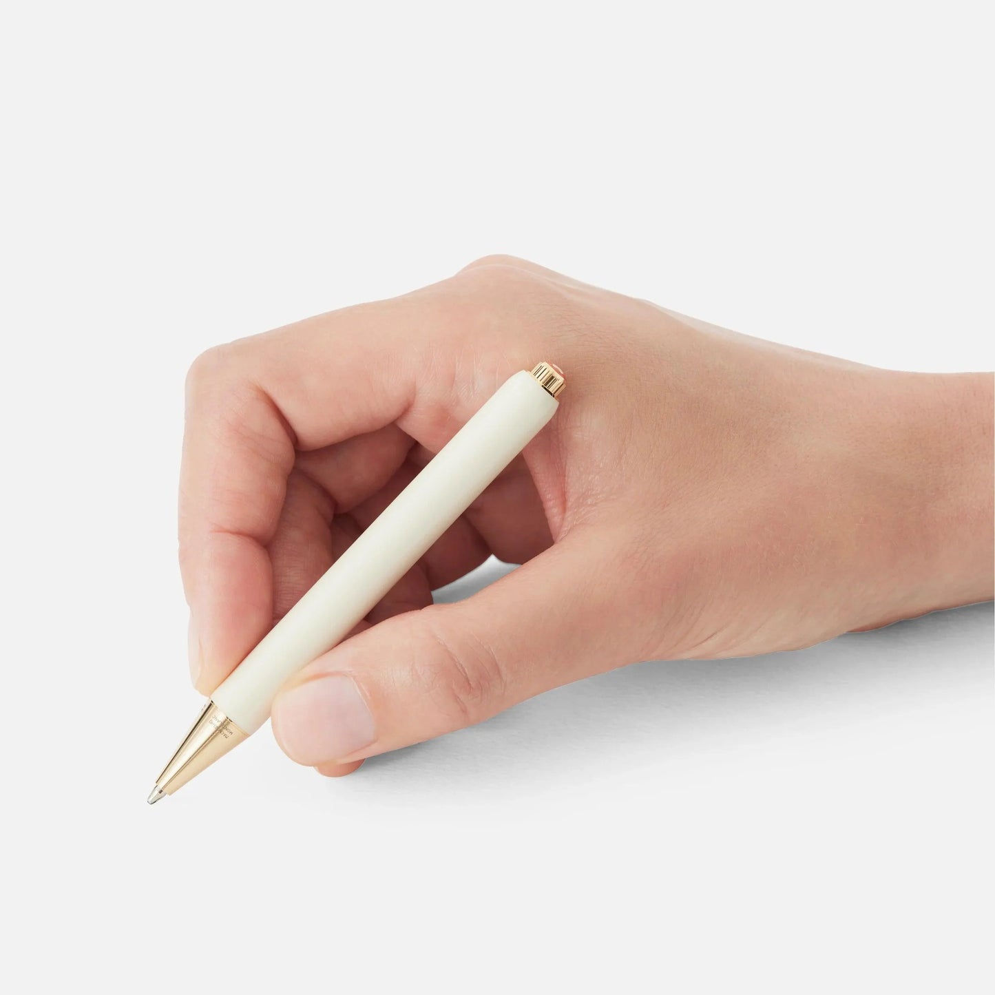 Montblanc balpen Montblanc Heritage Rouge et Noir “Baby” Speciale Editie ivoorkleurig 128123