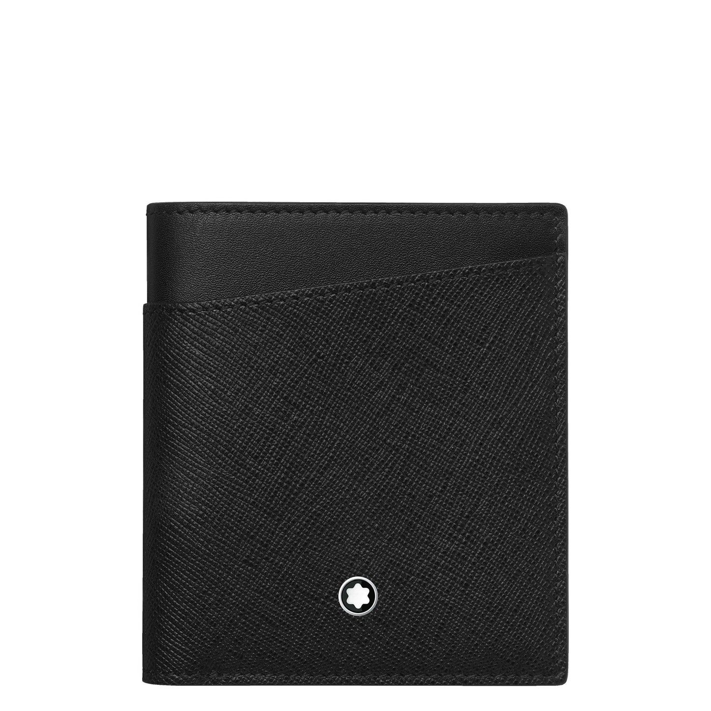 Montblanc visitekaarthouder met vak voor bankbiljetten Montblanc Sartorial zwart 128583