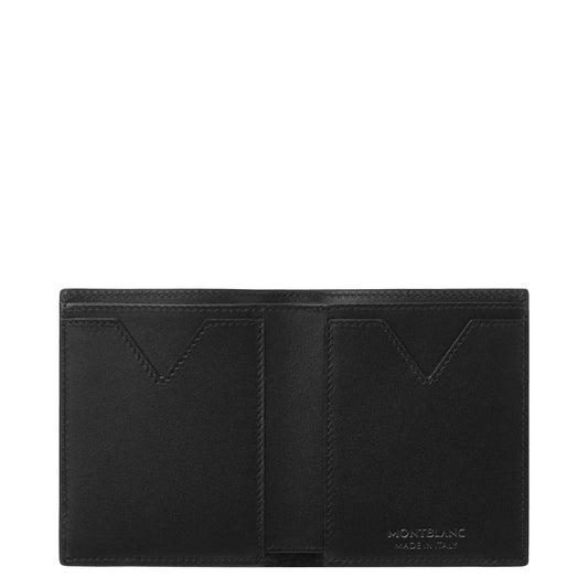 Montblanc visitekaarthouder met vak voor bankbiljetten Montblanc Sartorial zwart 128583