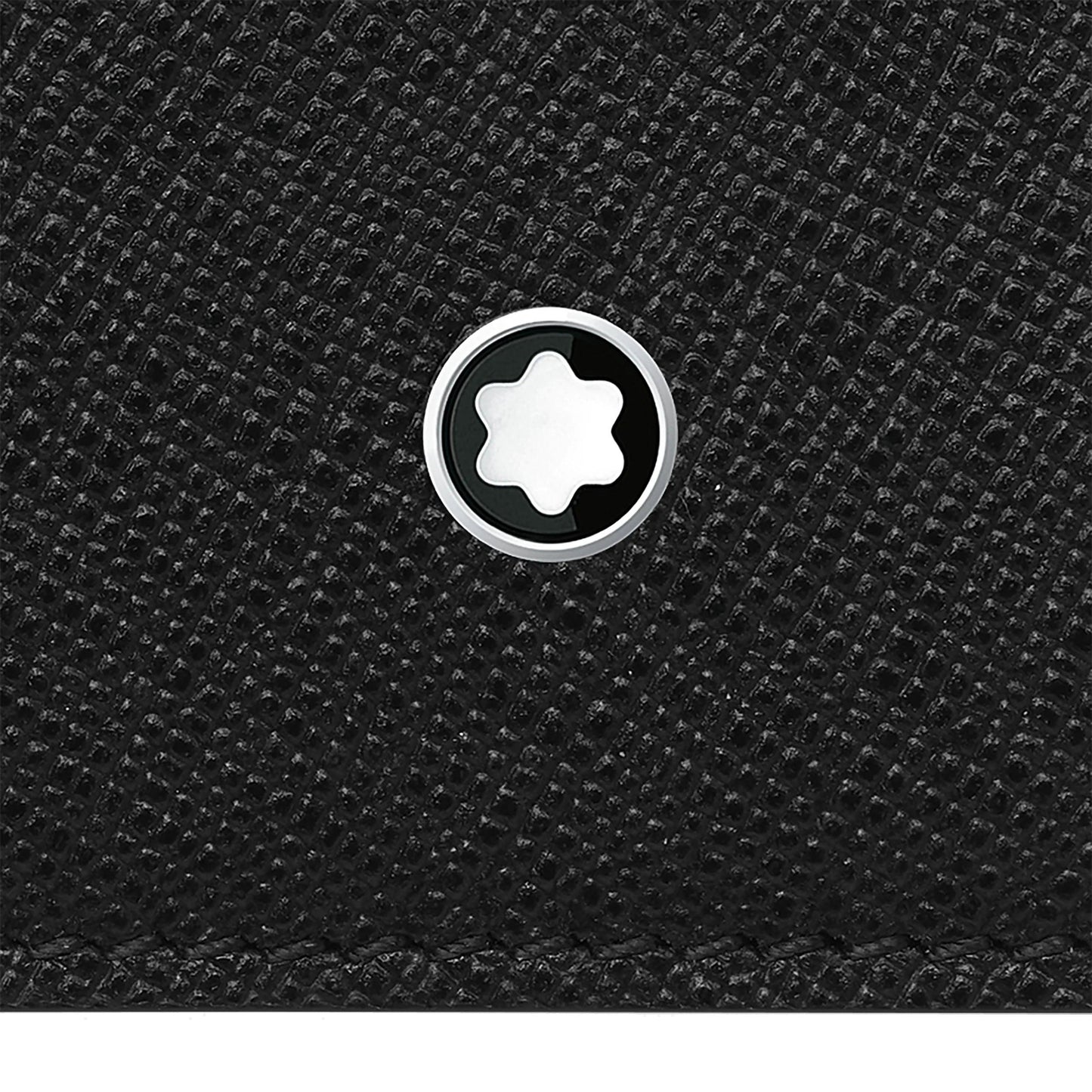 Montblanc visitekaarthouder met vak voor bankbiljetten Montblanc Sartorial zwart 128583