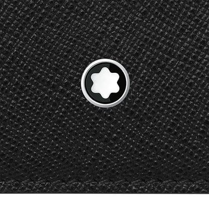 Montblanc visitekaarthouder met vak voor bankbiljetten Montblanc Sartorial zwart 128583