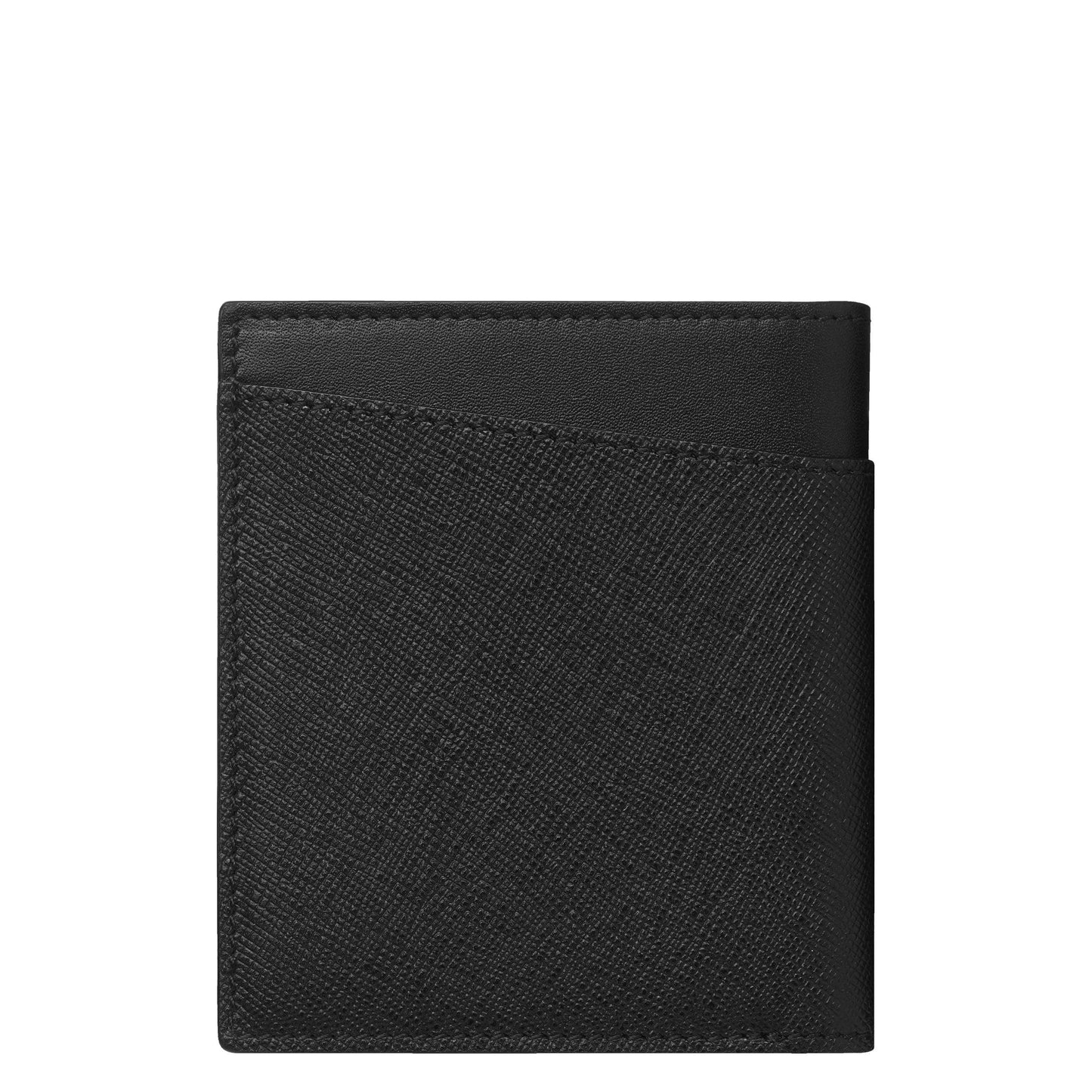 Montblanc visitekaarthouder met vak voor bankbiljetten Montblanc Sartorial zwart 128583