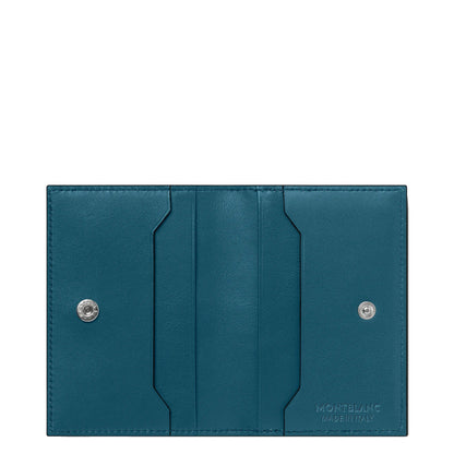 Montblanc porta carte 4 scomparti Meisterstück Selection Soft ottanio 131258