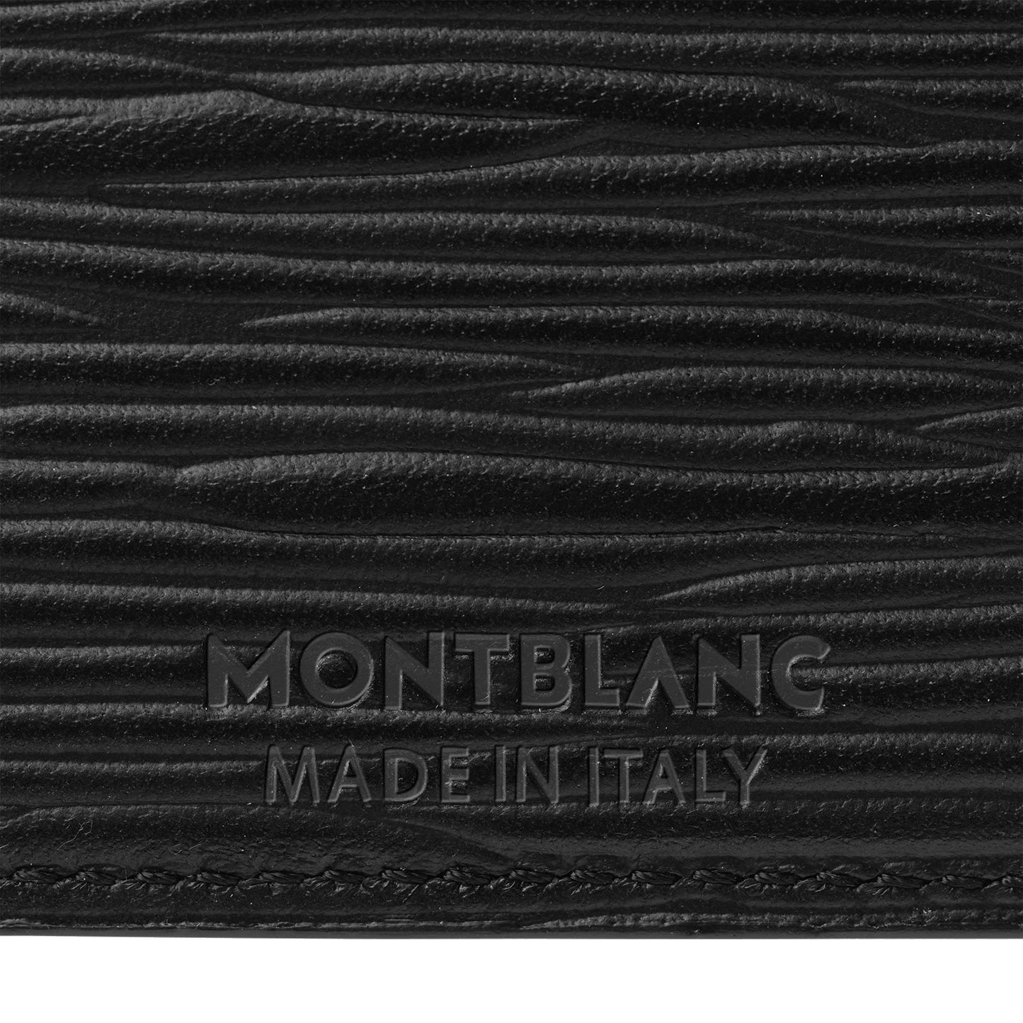 Montblanc kaarthouder 5 vakken Meisterstück 4810 zwart 130930