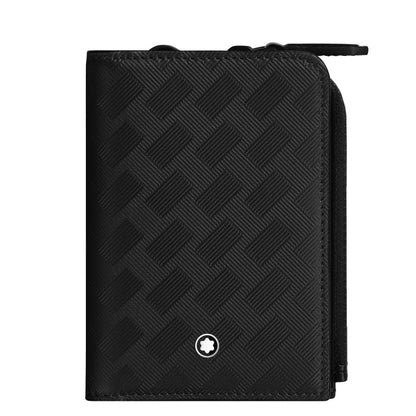 Montblanc creditcardhouder 3 vakken met rits Montblanc Extreme 3.0 zwart 129980