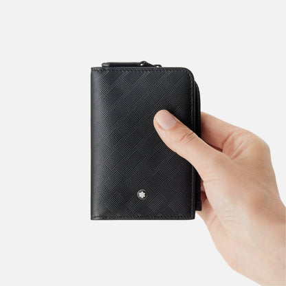 Montblanc creditcardhouder 3 vakken met rits Montblanc Extreme 3.0 zwart 129980