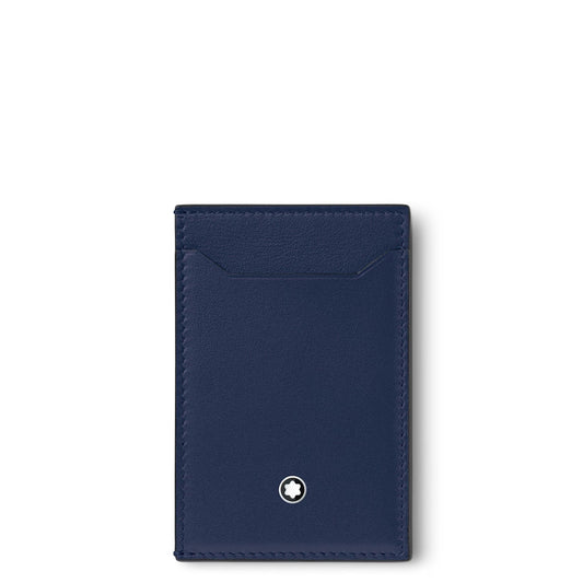 Montblanc creditcardhouder 3CC Ink Blue 131697
