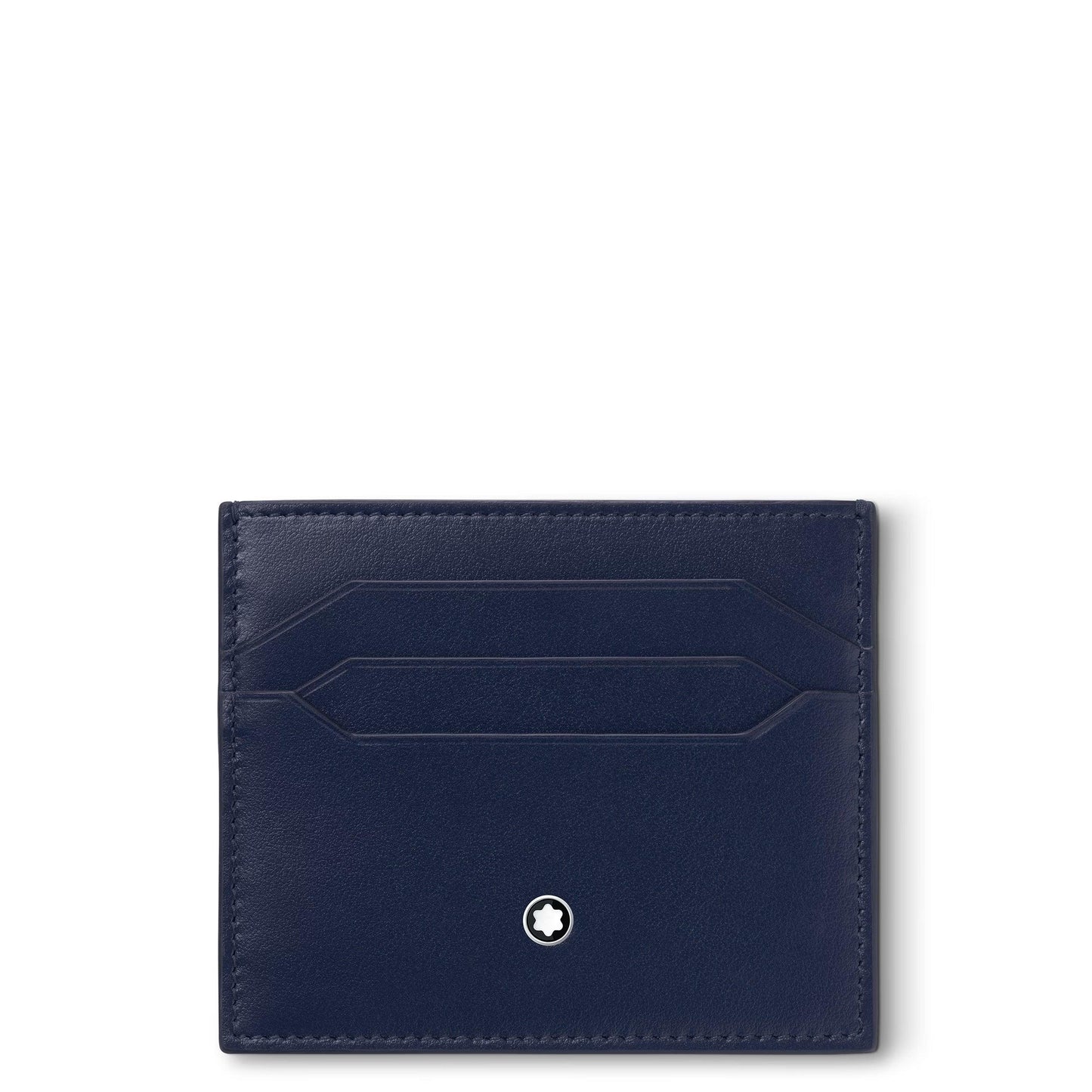 Montblanc portemonnee Meisterstück 6cc Ink blue 131694
