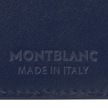 Montblanc portemonnee Meisterstück 6cc Ink blue 131694