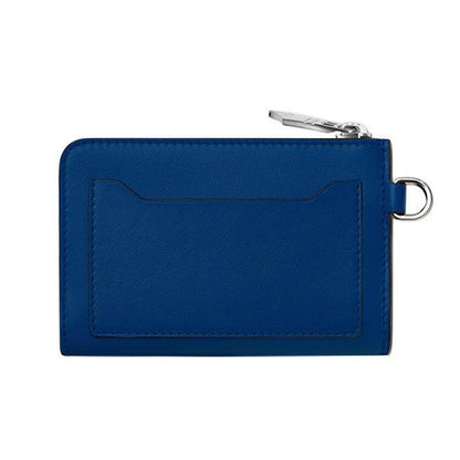 Montblanc sleutelhanger Meisterstück blauw met 4 vakken 129690