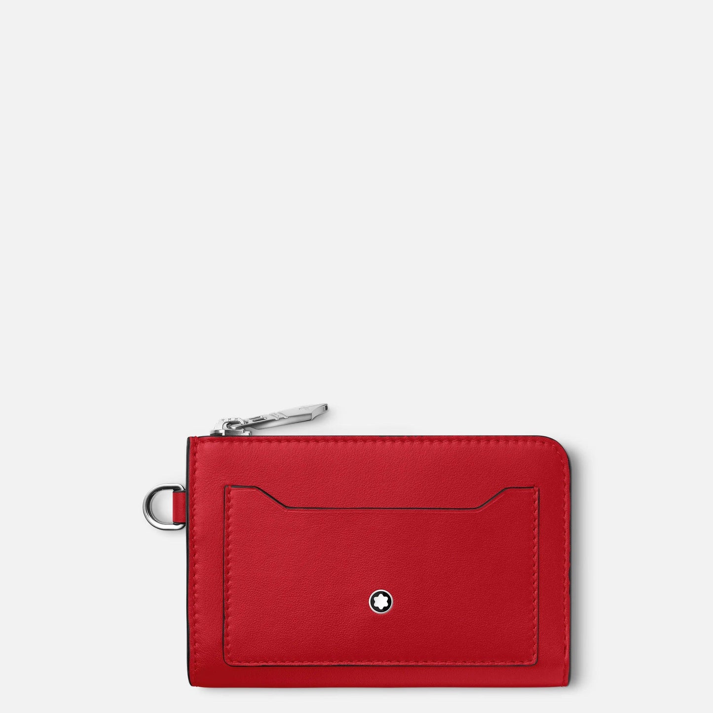 Montblanc sleutelhanger Meisterstück met 4 vakken rood/zwart 129691