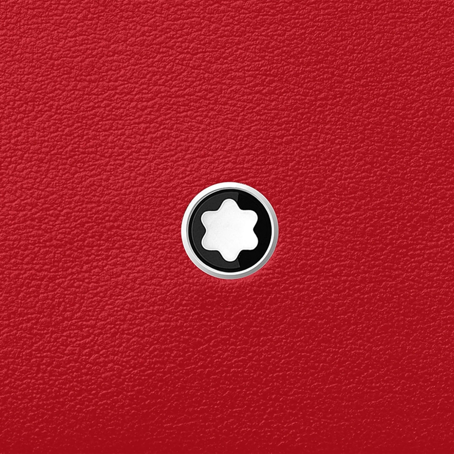 Montblanc sleutelhanger Meisterstück met 4 vakken rood/zwart 129691