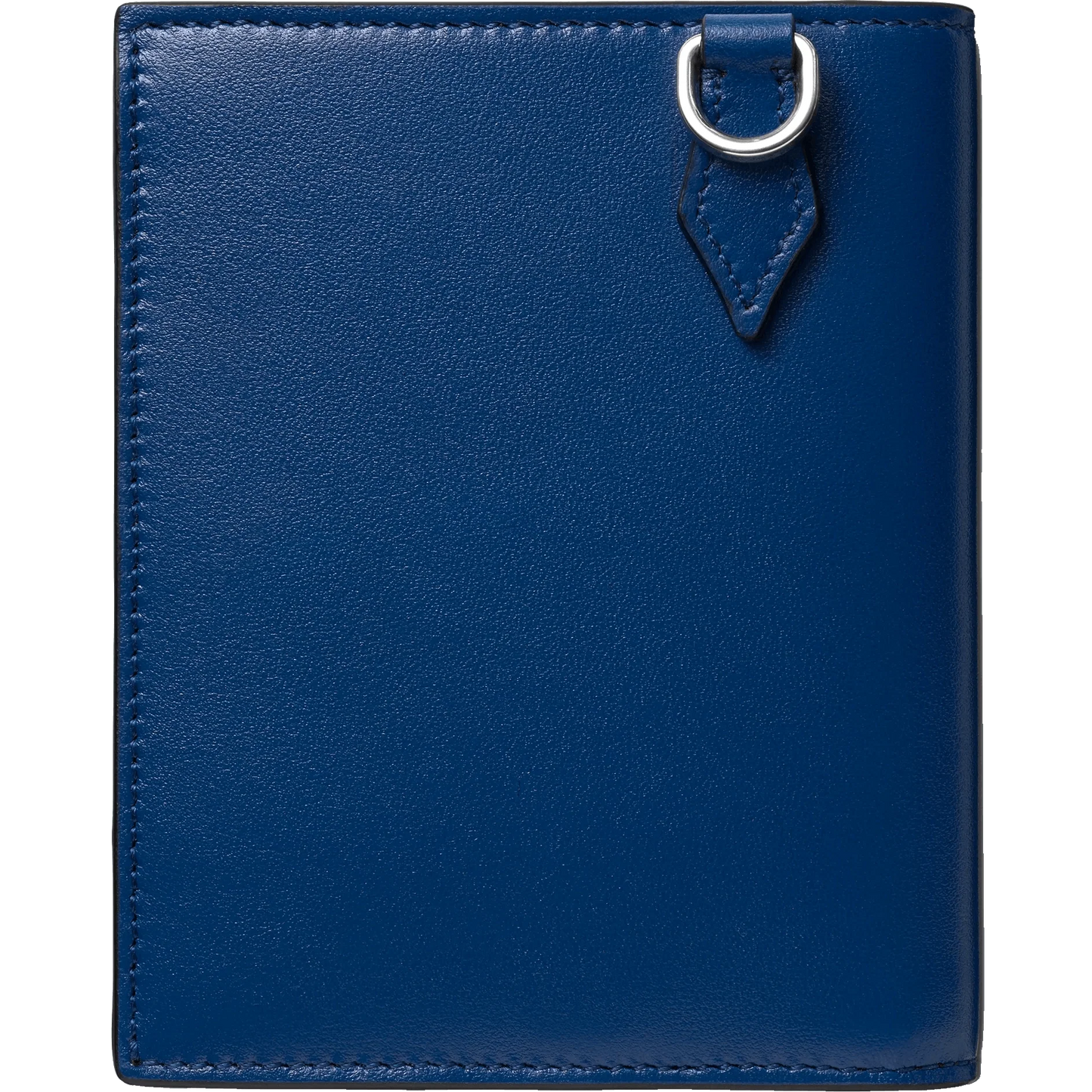 Montblanc compacte portemonnee met 6 vakken Meisterstück zwart/blauw 129678