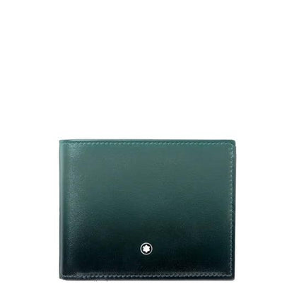 Montblanc portemonnee Meisterstück 6 vakken British Green 198271
