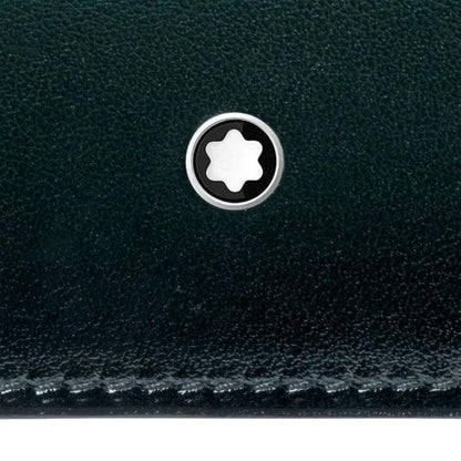 Montblanc portemonnee Meisterstück 6 vakken British Green 198271