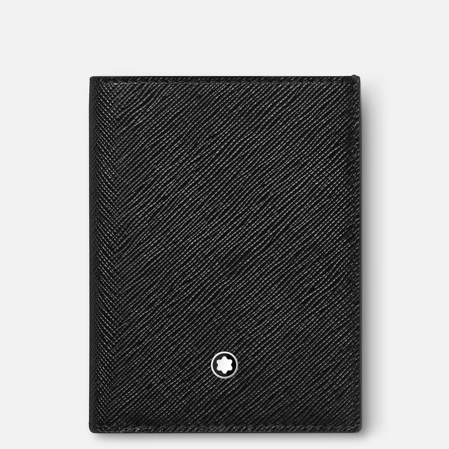 Montblanc mini portemonnee 4 vakken Montblanc Sartorial zwart 130321