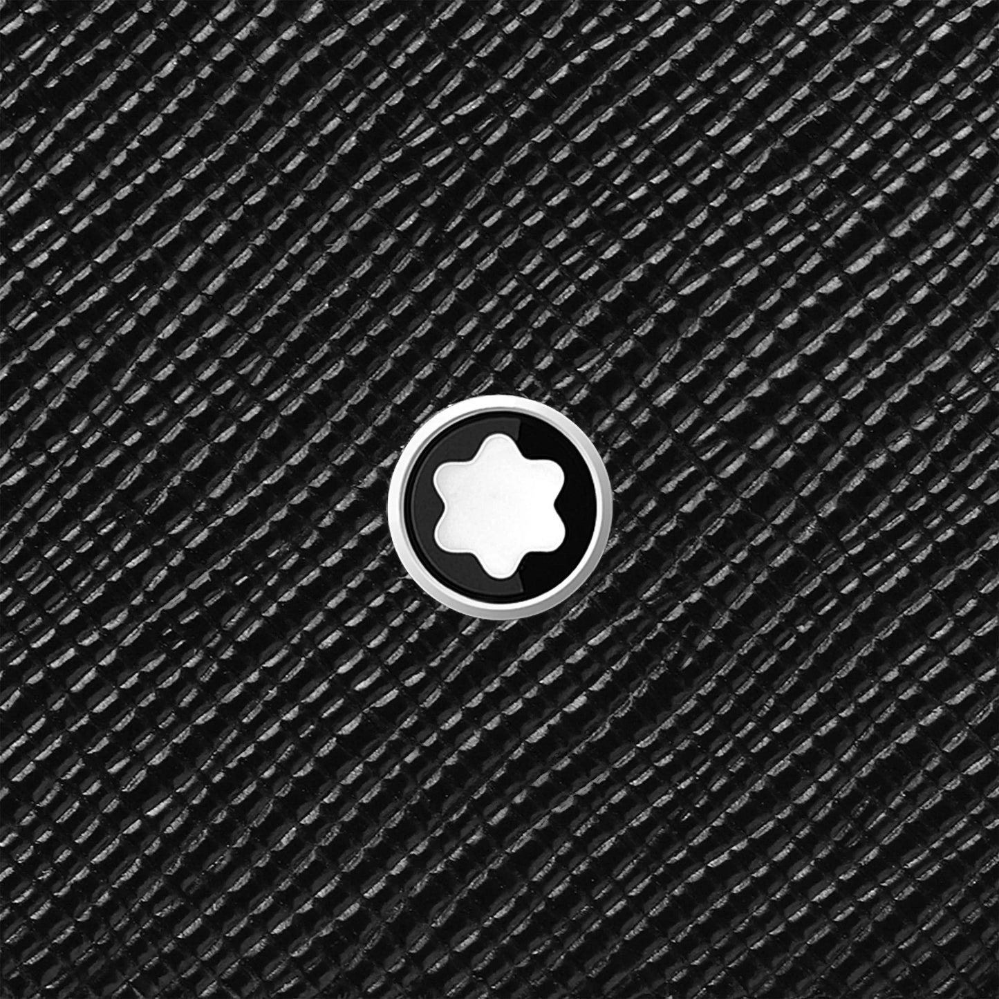 Montblanc mini portemonnee 4 vakken Montblanc Sartorial zwart 130321