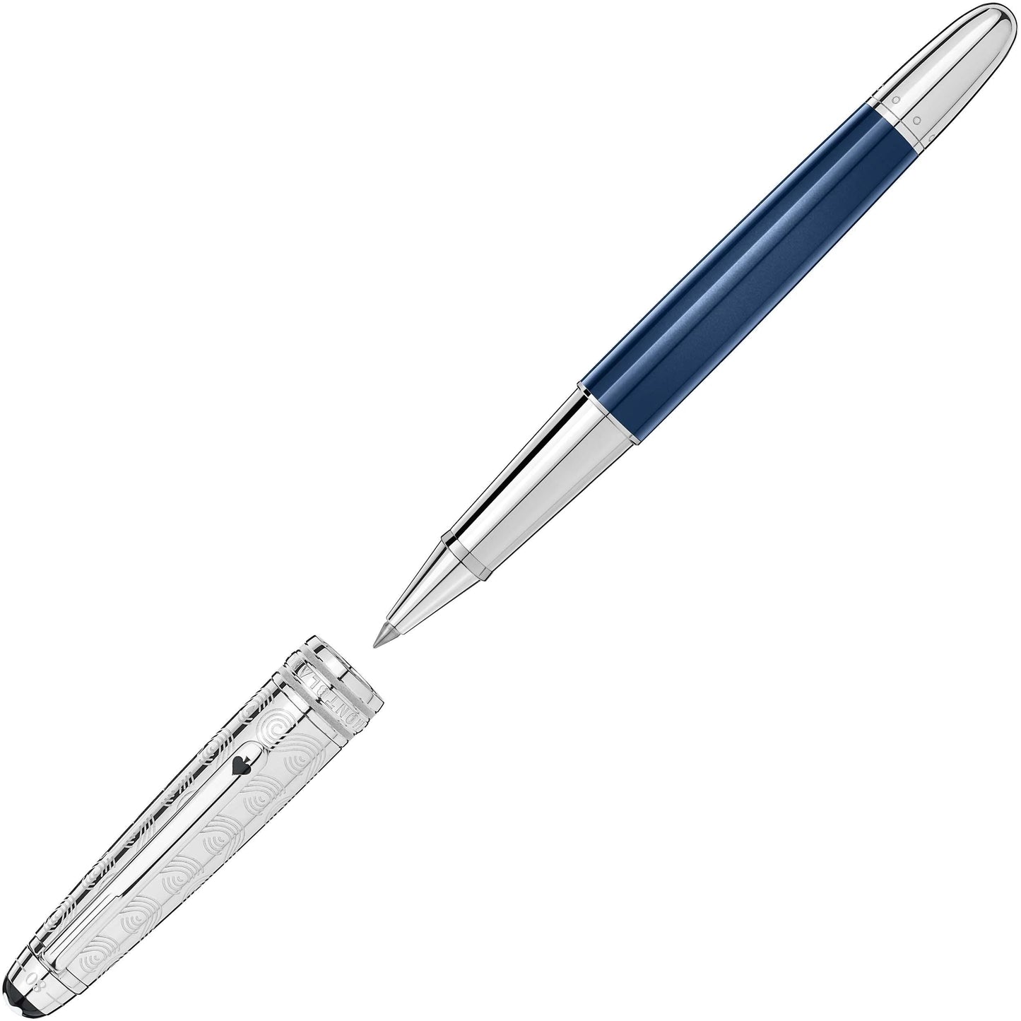 Montblanc roller Doué Classique Meisterstück Around the World in 80 Days blauw 126350