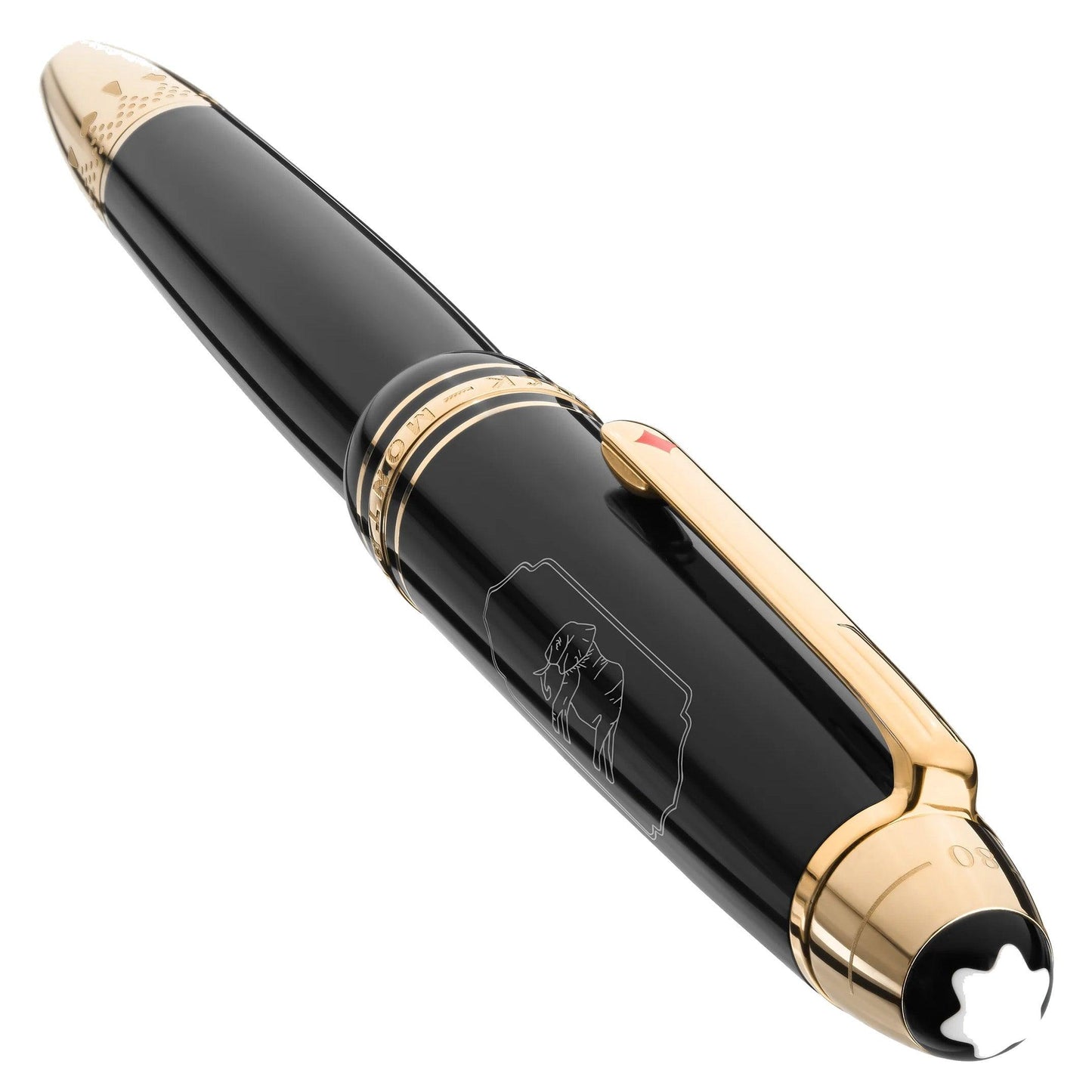 Montblanc-roller LeGrand Meisterstück rond de wereld in 80 dagen 128379