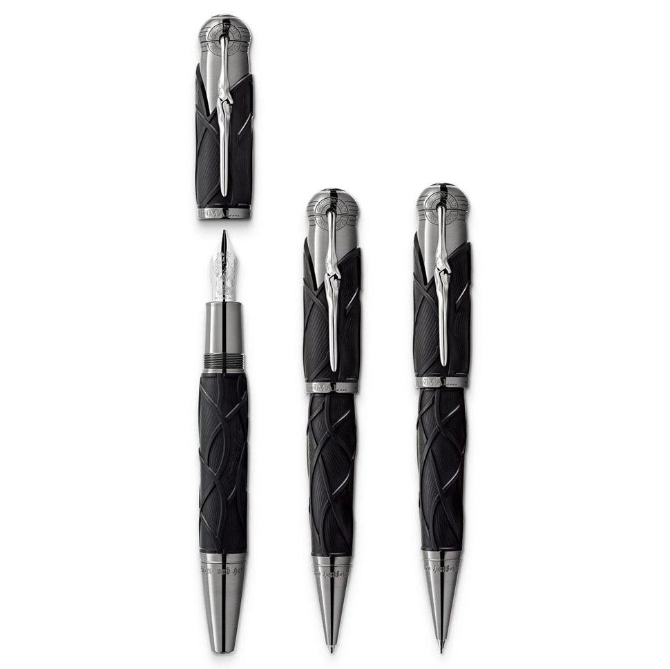 Montblanc set van 3 pennen Writers Edition2022 Fratelli Grimm (Vulpen + Roller + Balpen) Limited Edition 128367