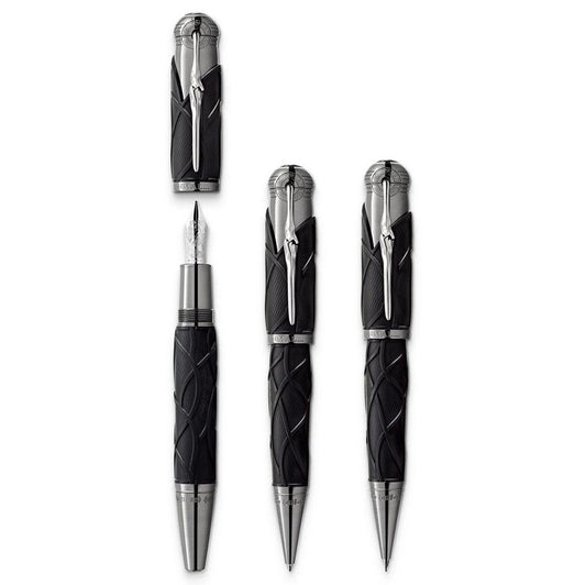 Montblanc set van 3 pennen Writers Edition2022 Fratelli Grimm (Vulpen + Roller + Balpen) Limited Edition 128367