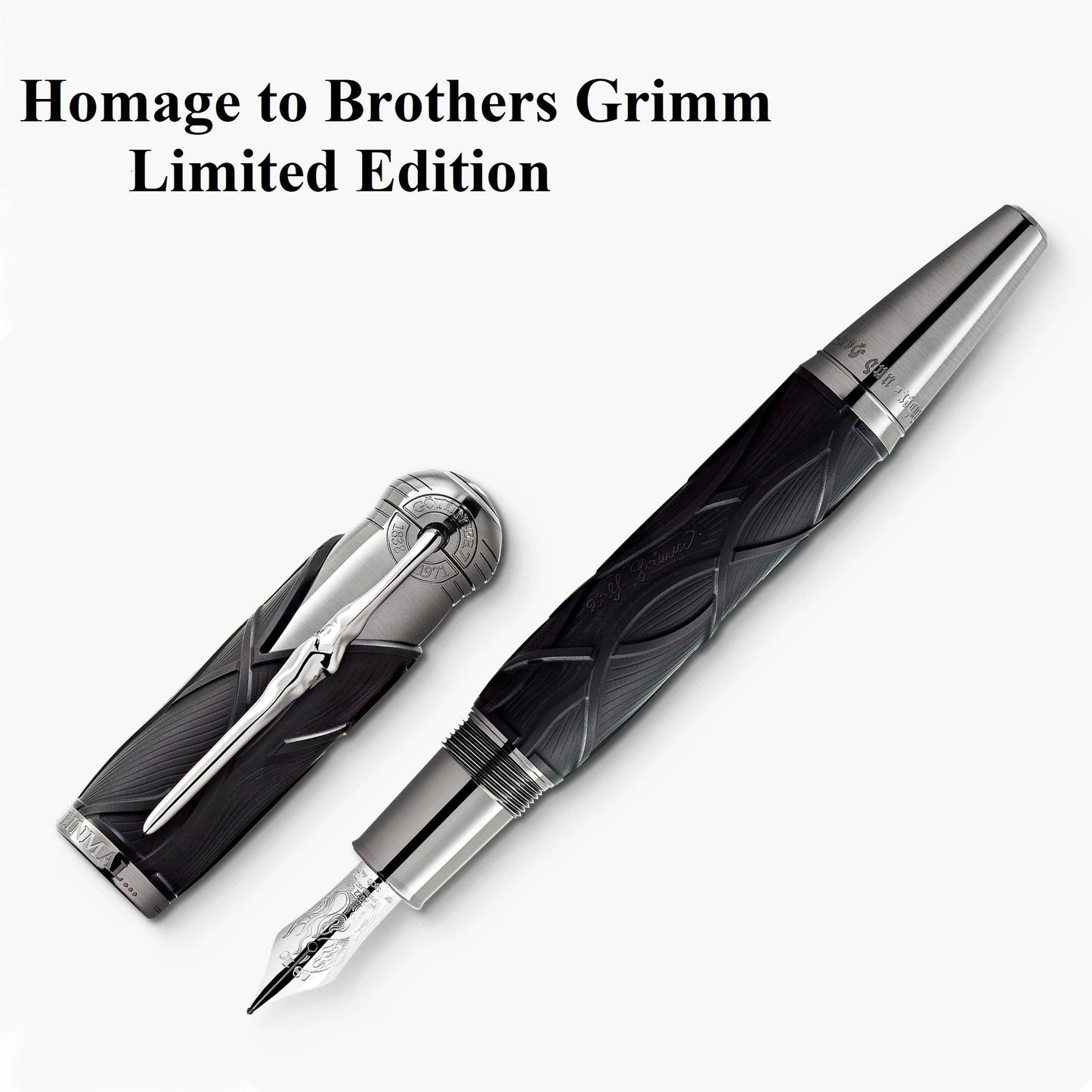 Montblanc set van 3 pennen Writers Edition2022 Fratelli Grimm (Vulpen + Roller + Balpen) Limited Edition 128367