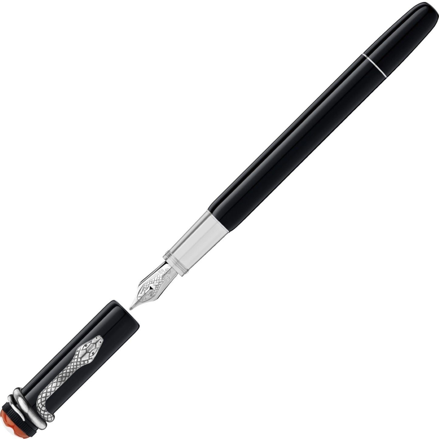 Montblanc vulpen Heritage Collection Rouge et Noir speciale editie zwart punt M 114722