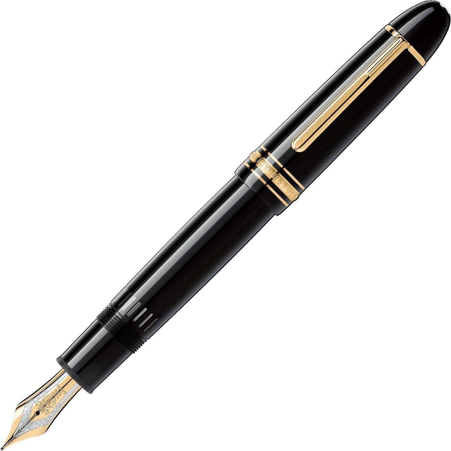 Montblanc vulpen Meisterstück 149 gouden afwerking punt M 115384 nieuw referentie 132113