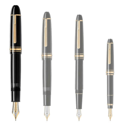 Montblanc vulpen Meisterstück 149 gouden afwerking punt M 115384 nieuw referentie 132113