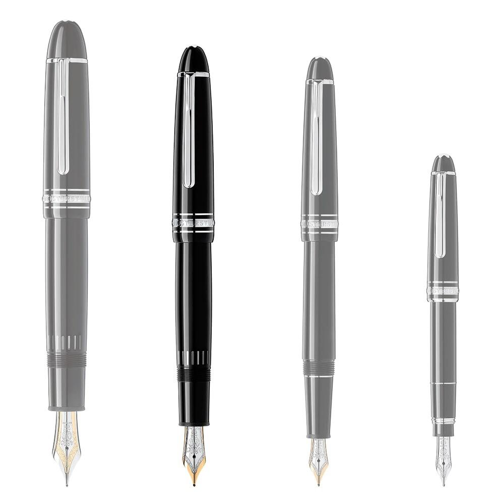 Montblanc vulpen Meisterstück Platinum LeGrand punt M 132443
