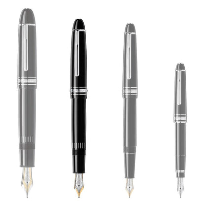 Montblanc vulpen Meisterstück Platinum LeGrand punt M 132443