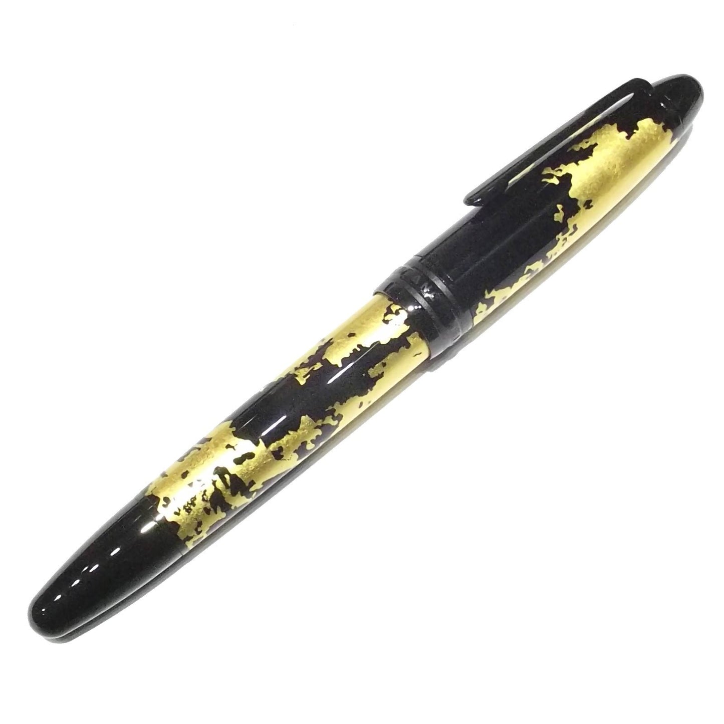 Montblanc vulpen Meisterstück Solitaire Calligraphy bladgoud punt M 119688