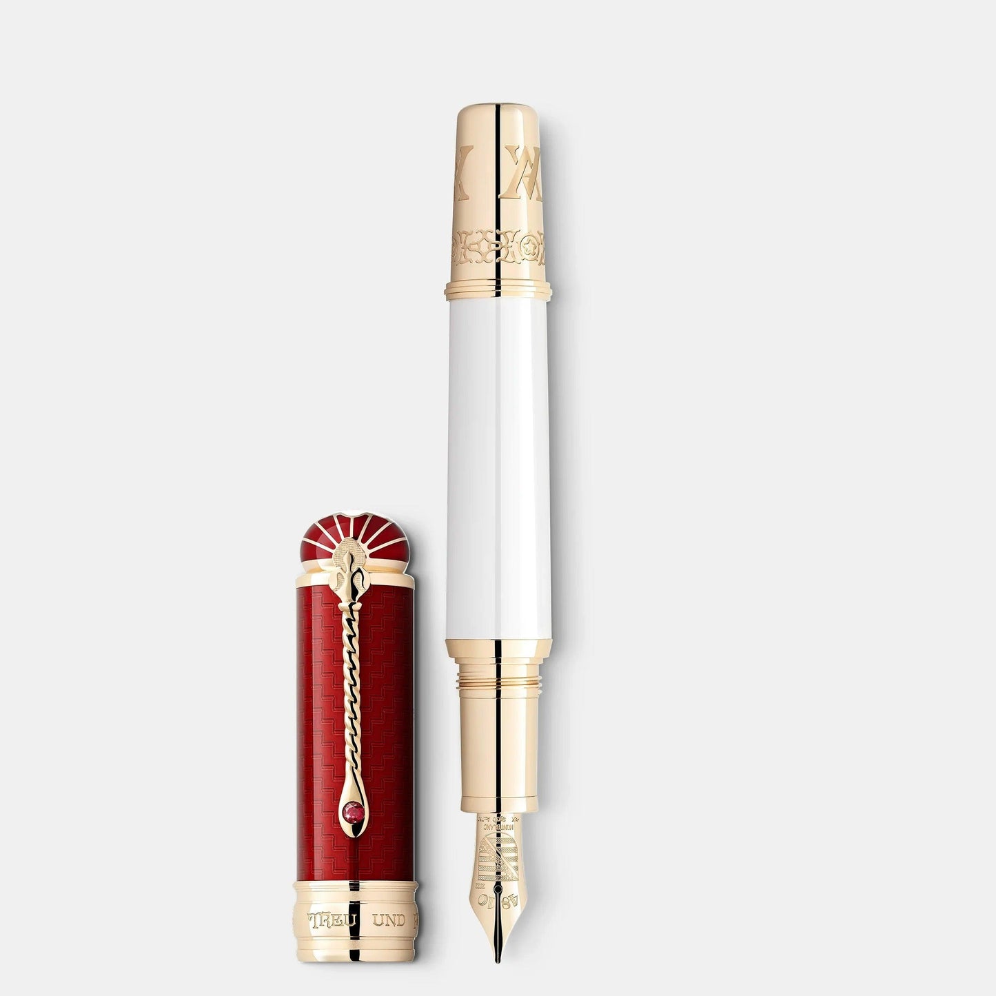 Montblanc Patron of Art Homage to Albert Limited Edition vulpen 4810 M penpunt 127850