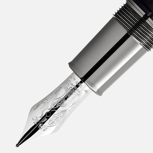 Montblanc vulpen Writers Edition Hommage aan de Gebroeders Grimm punt M gelimiteerde oplage 9800 stuks 128362