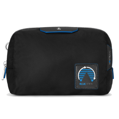 Montblanc toilettas medium Montblanc Blue Spirit zwart/blauw 128737
