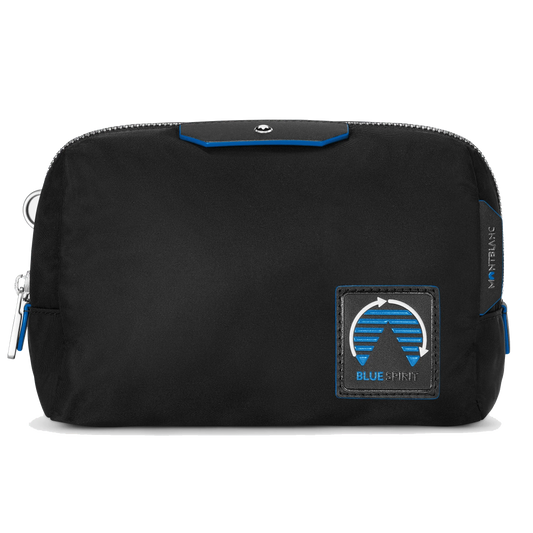 Montblanc toilettas medium Montblanc Blue Spirit zwart/blauw 128737