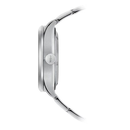 Orologio mido multifort m freeze 42mm turchese automatico in acciaio con finitura satinata verticale e côtes de genève