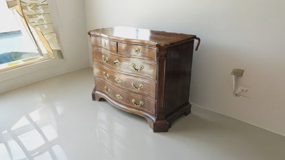 Notenhouten secretaire, 18e eeuw, Spanje