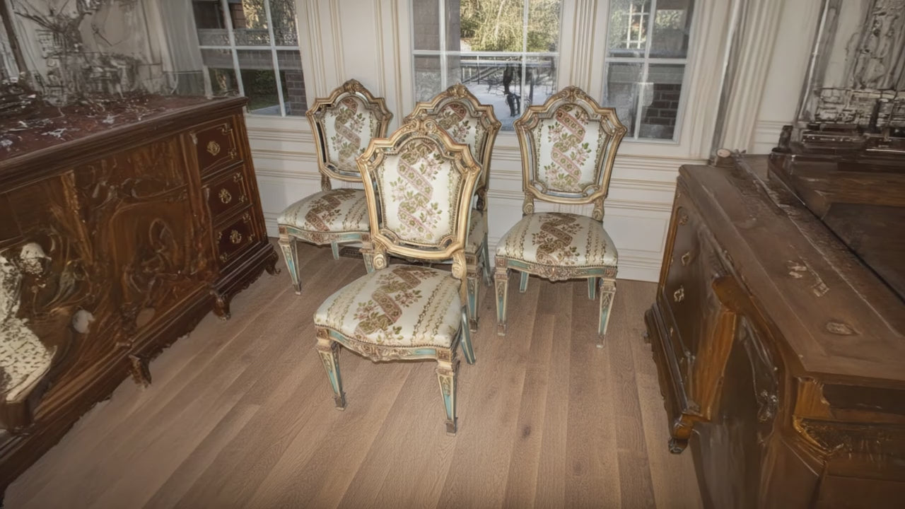Set di 4 sedie stile Napoleone III — Francia, seconda metà XIX secolo