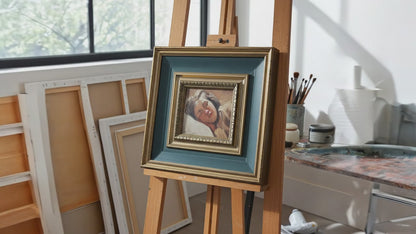 "Slapend meisje" van Francesco Galante (1884-1972), gesigneerd werk