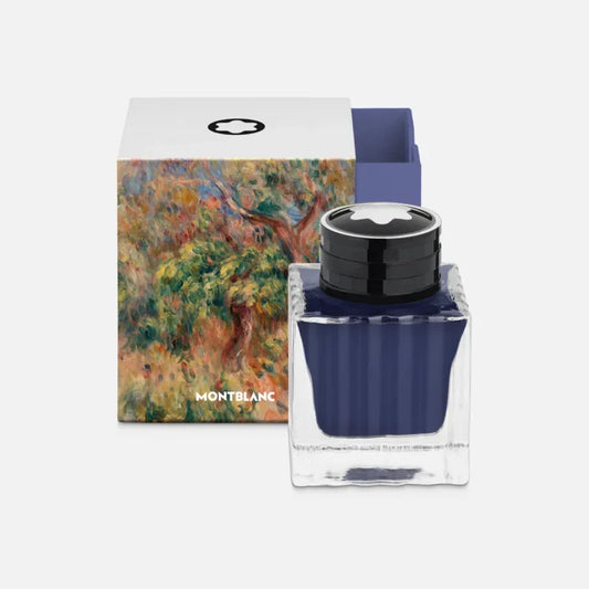Montblanc inktfles 50ml Masters of Art Homage to Pierre-Auguste Renoir Bleu Outremer ultramarijnblauw 134411
