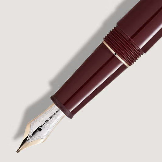 Montblanc vulpen Meisterstück bordeaux klassiek punt M 133014