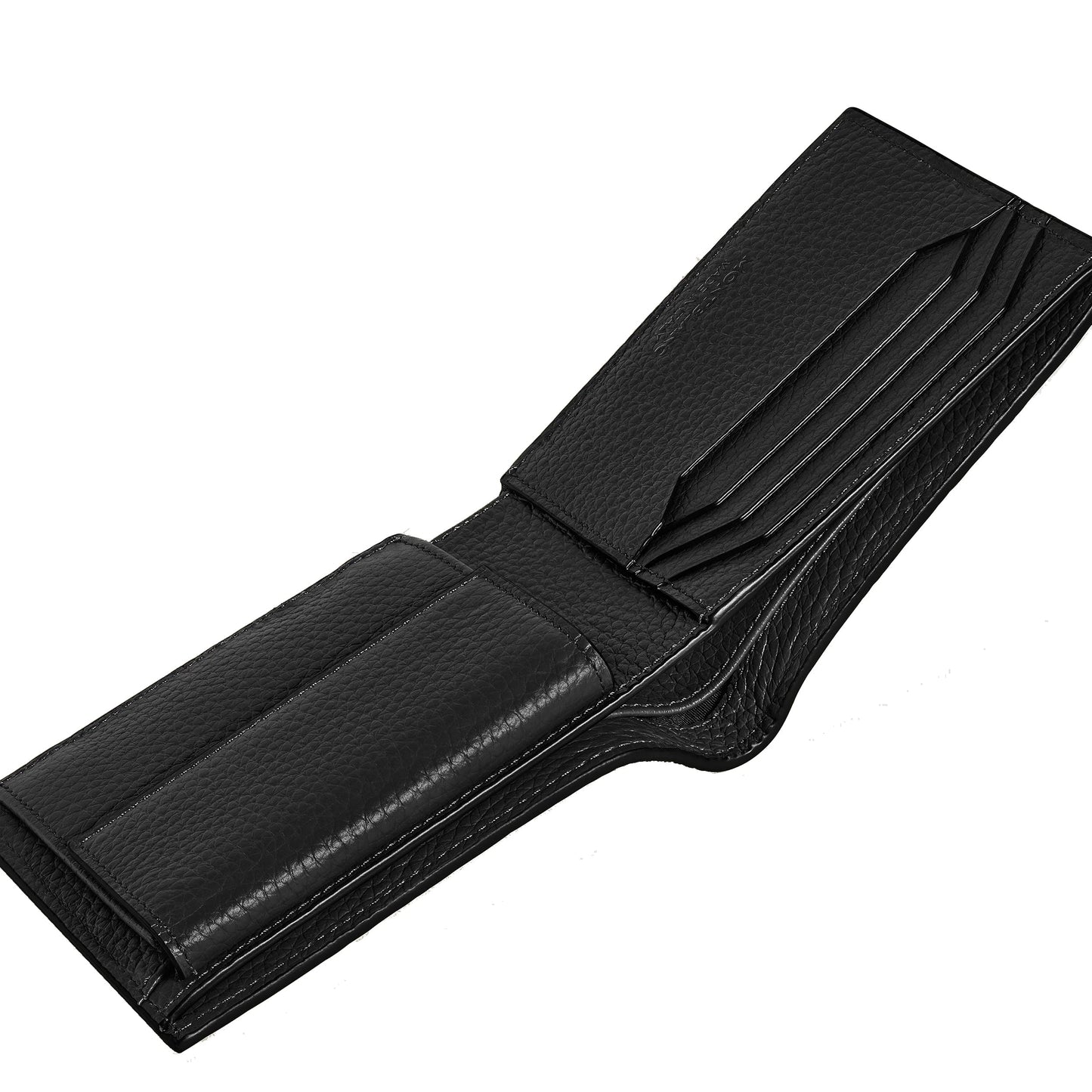 Montblanc portemonnee met muntvakje, 4 vakken, zwart, 220217