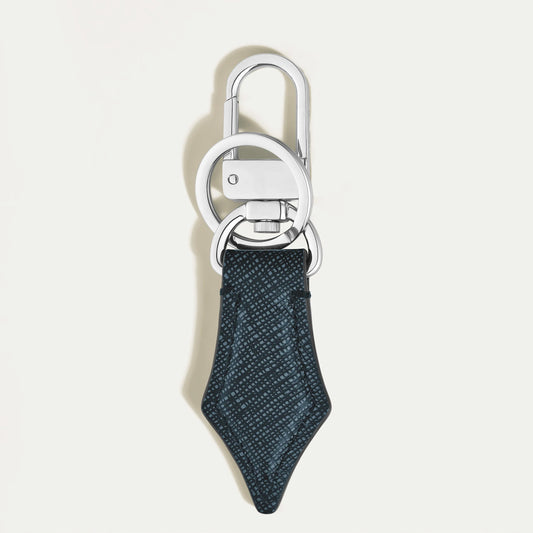 Montblanc sleutelhanger met blauwe tweed penpunt 220358