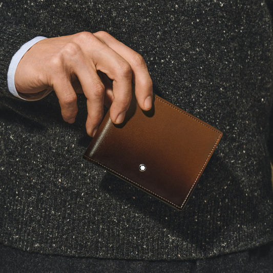 Montblanc Meisterstück Gradient Bruine Portemonnee 6cc 220315