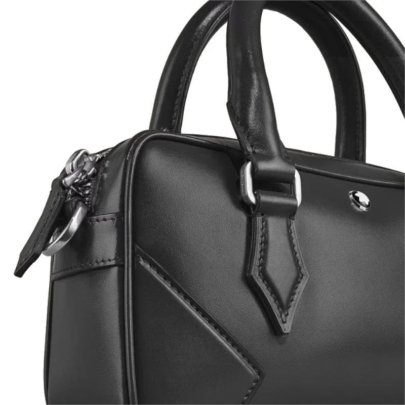 Montblanc tas Bowling Bag Model Klein Meisterstück zwart 220403